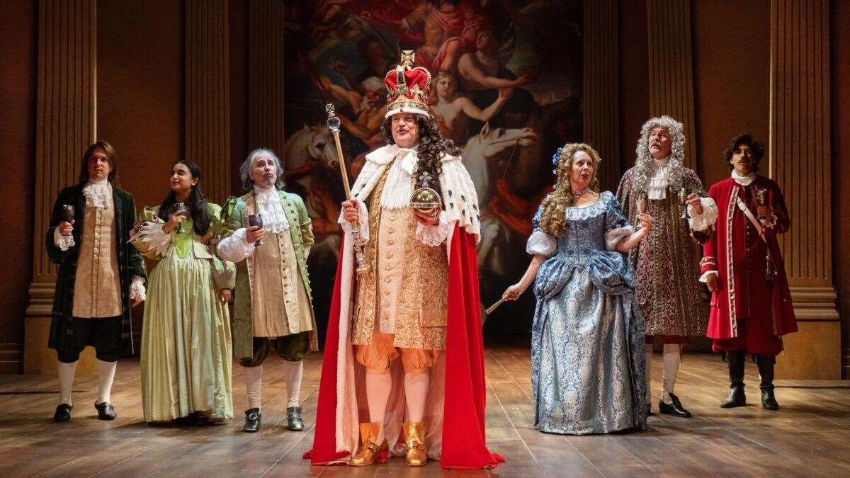 The musical is written by Simon Nye and directed by Sean Foley. Picture: Marlowe Theatre / The Crown Jewels