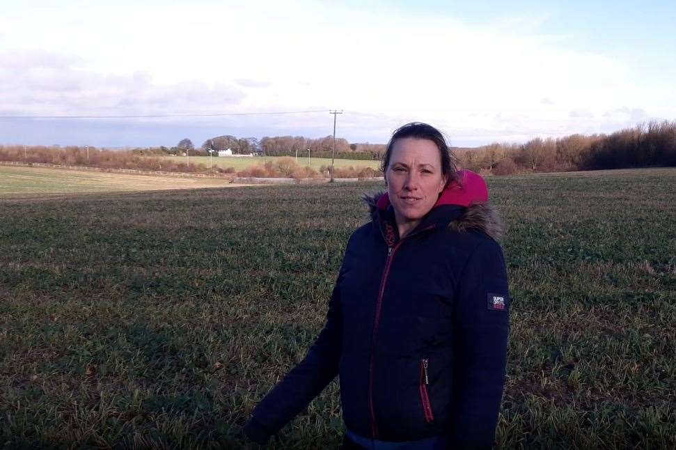 Cllr Julie Gray was offended the land is described as commercial land when she says it's been used continually for agriculture since the War - mainly by her family