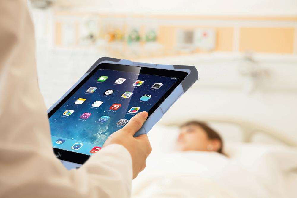 Futurenova has created a sterile case which allows doctors to use iPads in hospitals