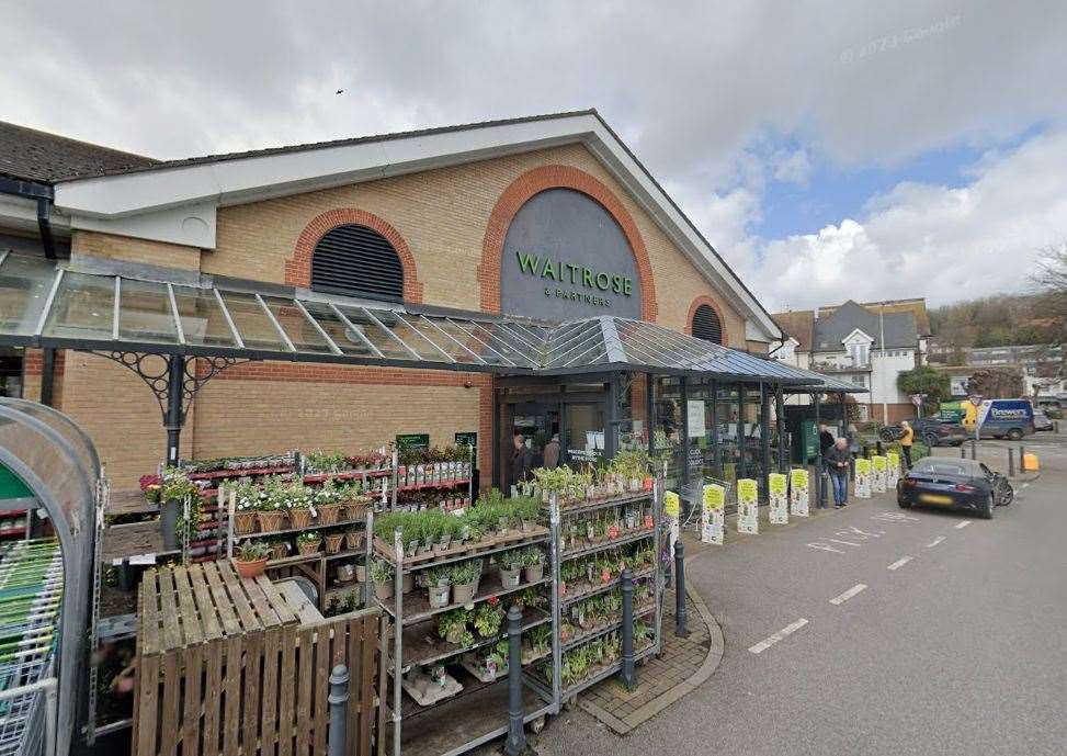 More than £500 worth of meat was stolen from Waitrose in Hythe. Picture: Google