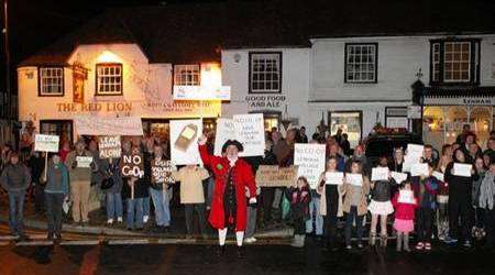 Lenham protest