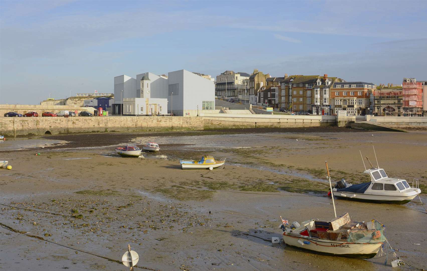 The Harbour Arm on Margate is featured in the game launching next week