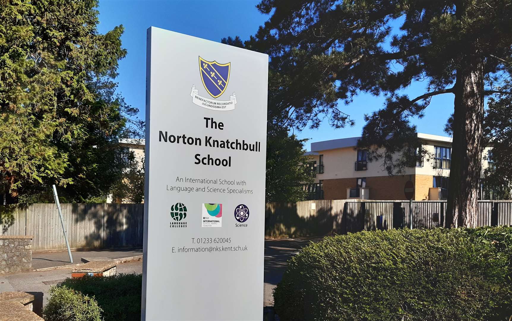 The Norton Knatchbull School in Ashford