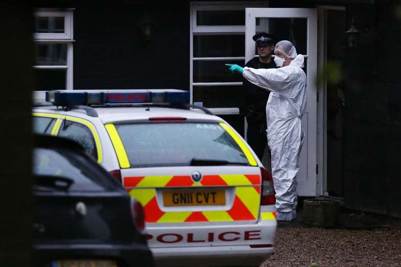 Police found drugs paraphernalia at the home of Peaches Geldof in Wrotham. Picture: Jim Bennett