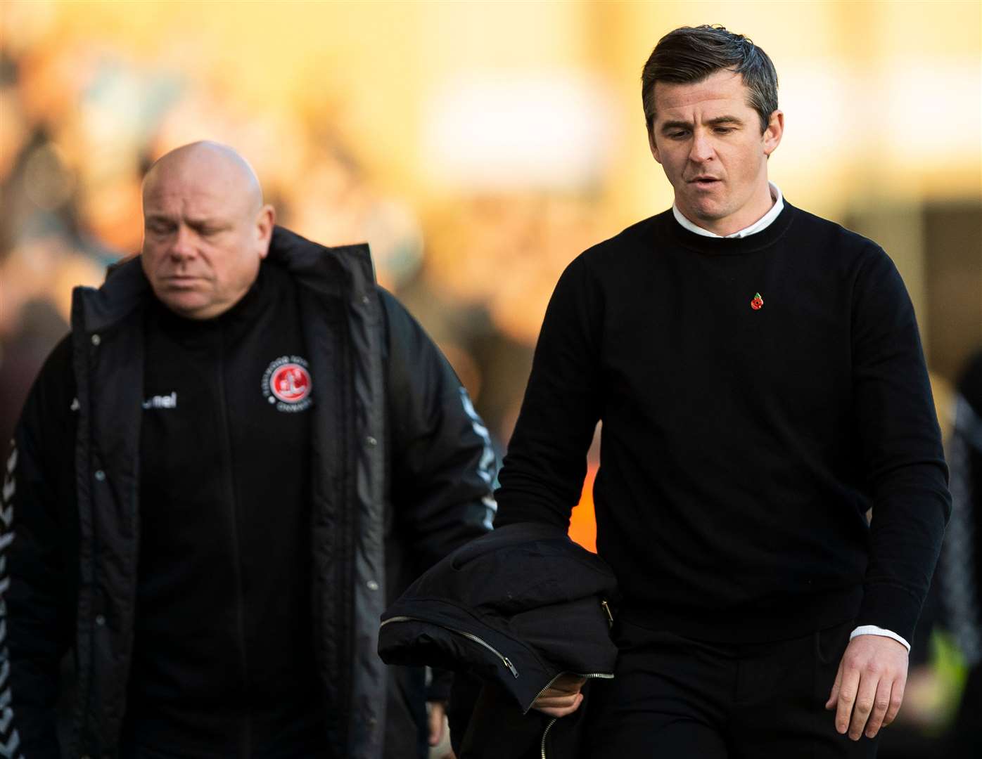 Joey Barton will be reunited with Max Ehmer this weekend Picture: Ady Kerry
