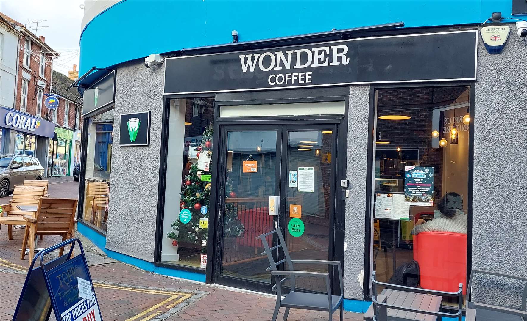 Wonder Coffee in Ashford High Street