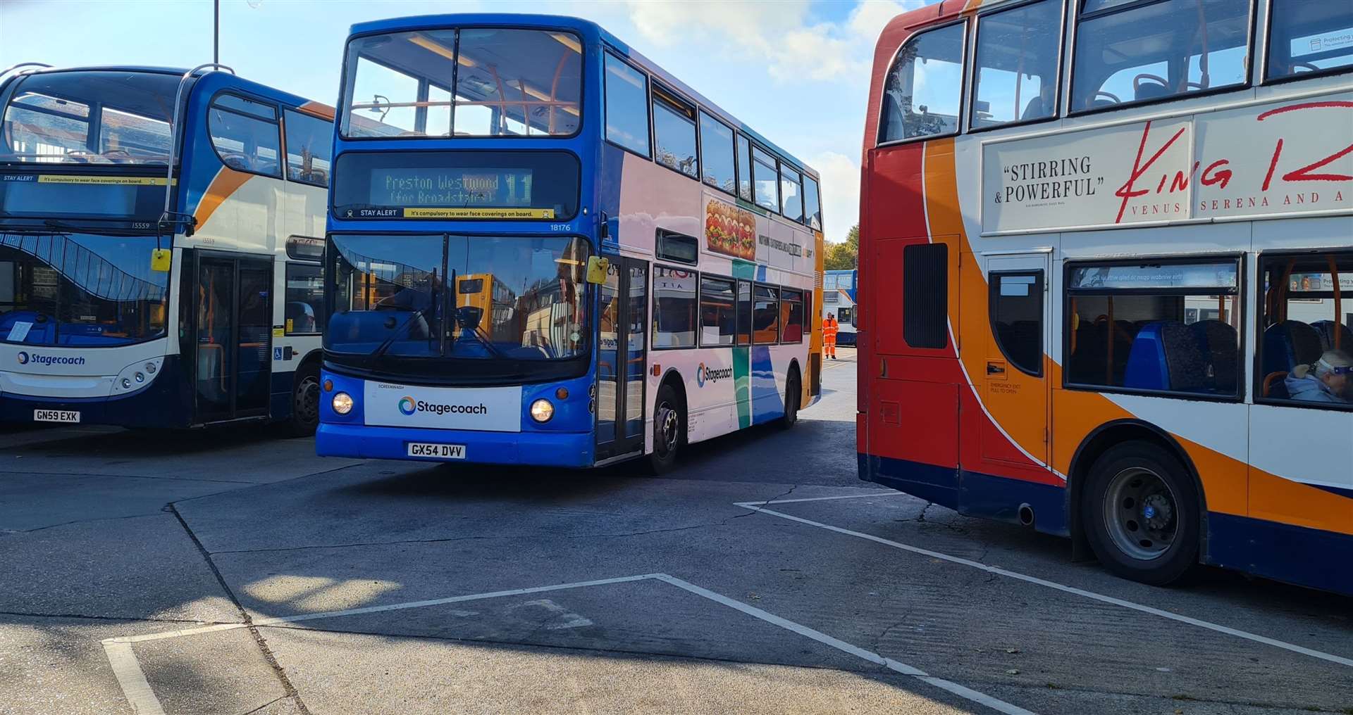 Stagecoach buses in east Kent