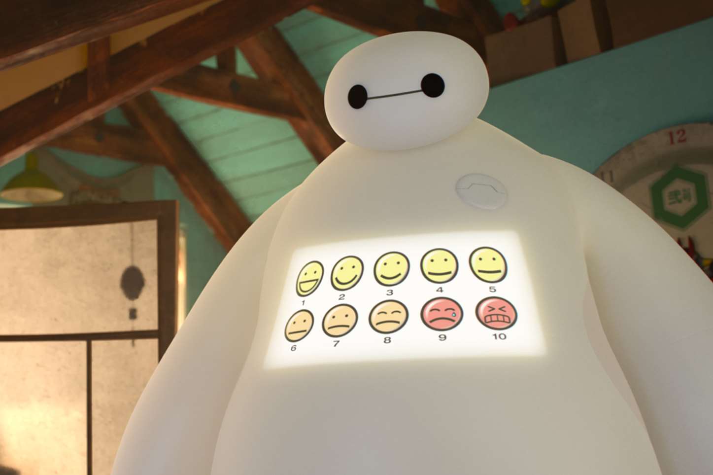 Big Hero 6, with Baymax. Picture: PA Photo/Disney