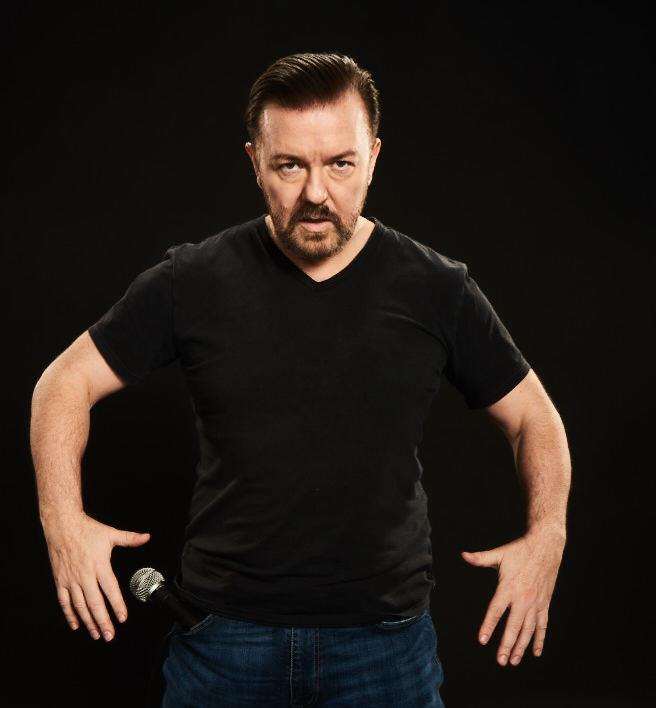 Ricky Gervais will be performing in Tunbridge Wells