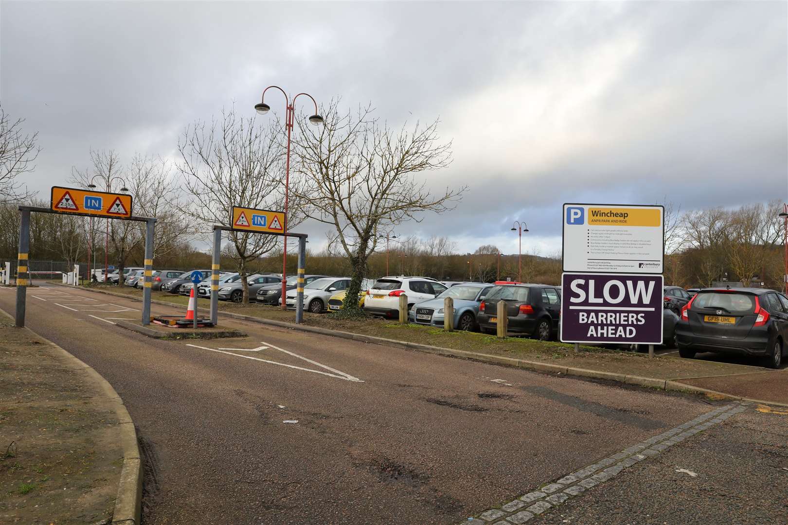 Wincheap park and ride is the second most-used in the city, behind New Dover Road