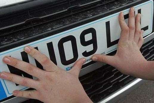 The DVLA is taking 2,500 personalised plates to auction on December 1