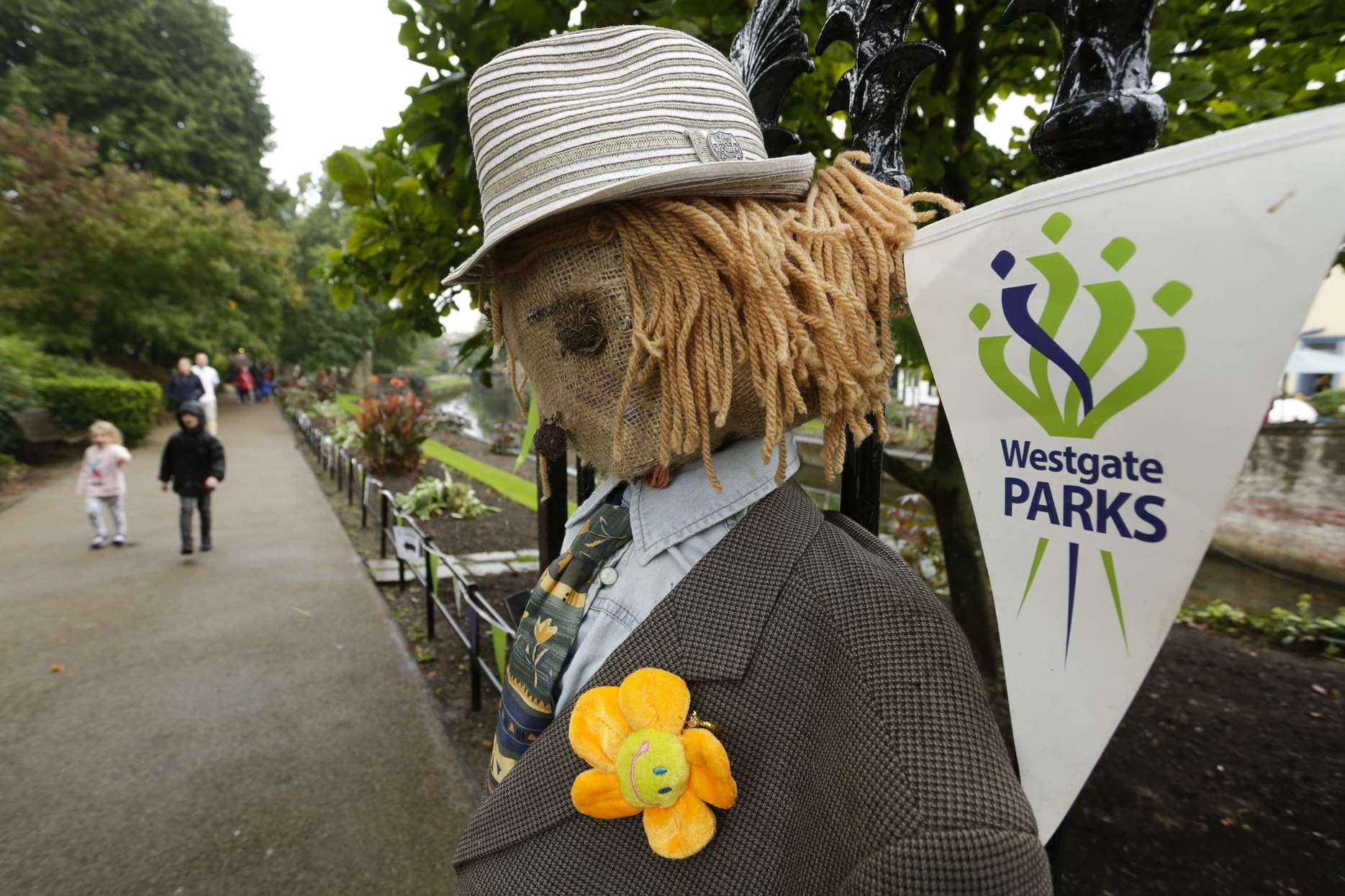 The Scarecrow Trail at Westgate Parks in Canterbury. Picture: Martin Apps
