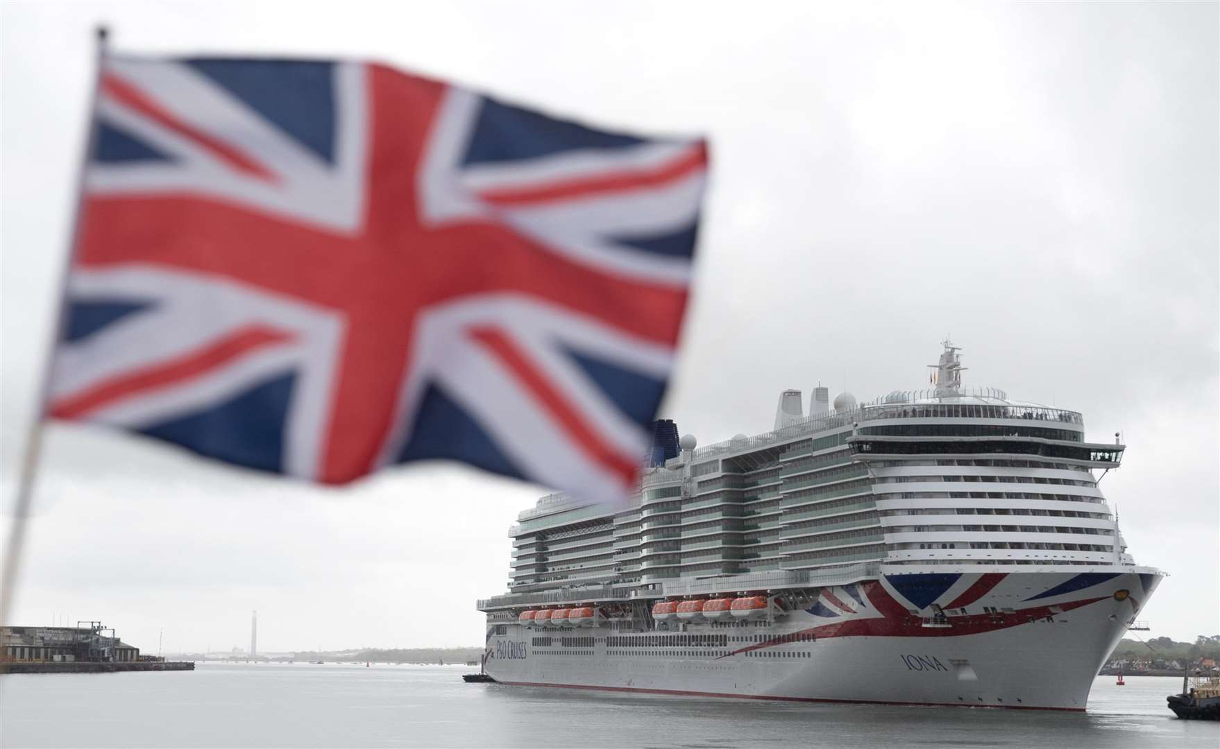 The ship will begin domestic cruises this summer (Andrew Matthews/PA)