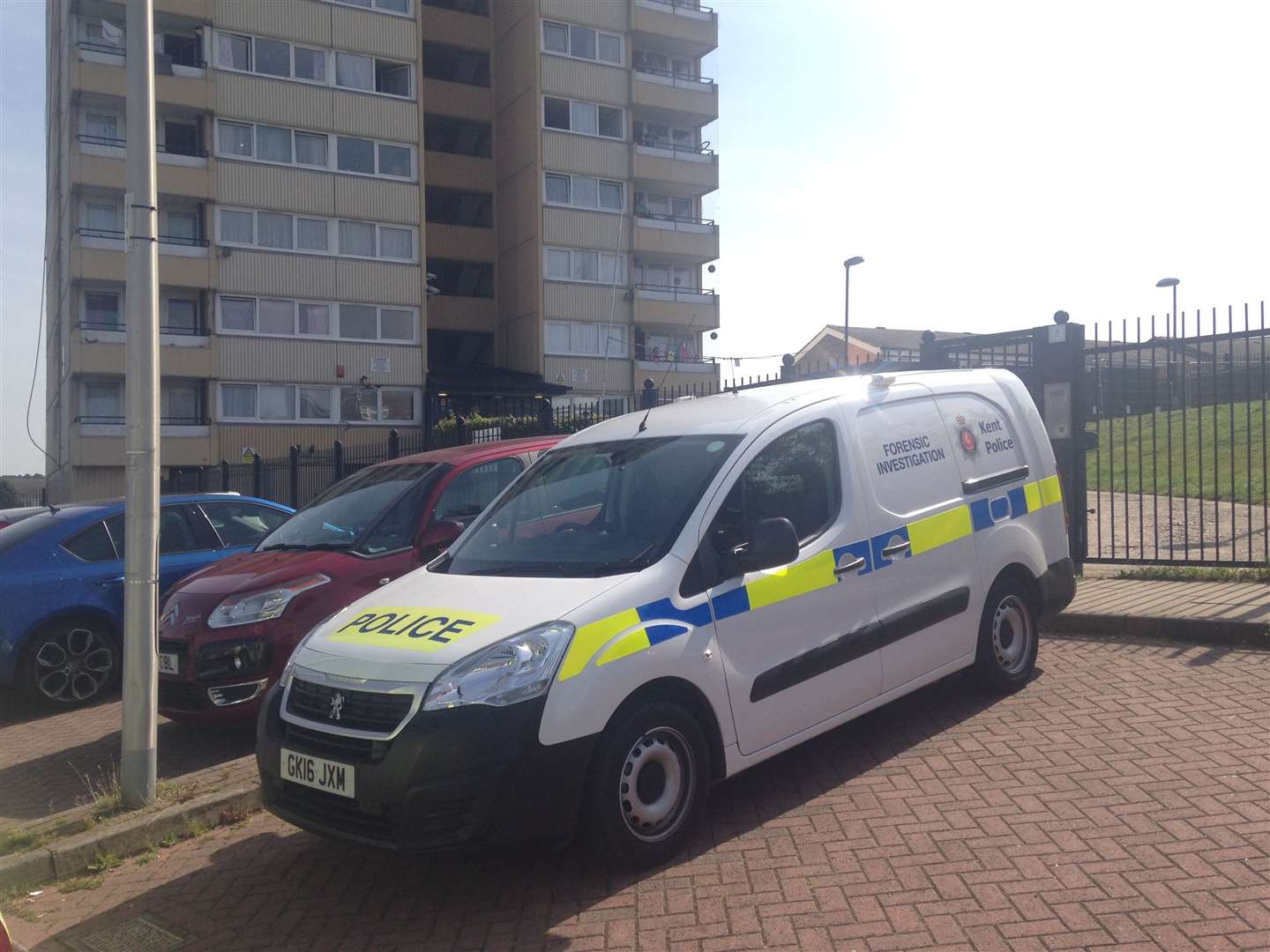 James O'Rourke was found dead in the stairwell of the flats in Shipwrights Avenue