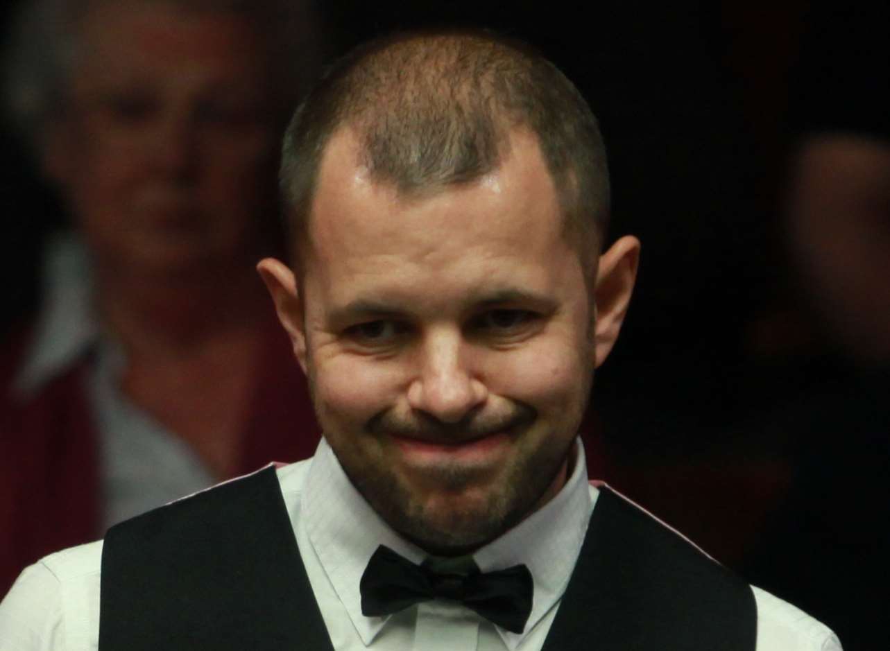 Bary Hawkins lost to John Higgins Picture: World Snooker