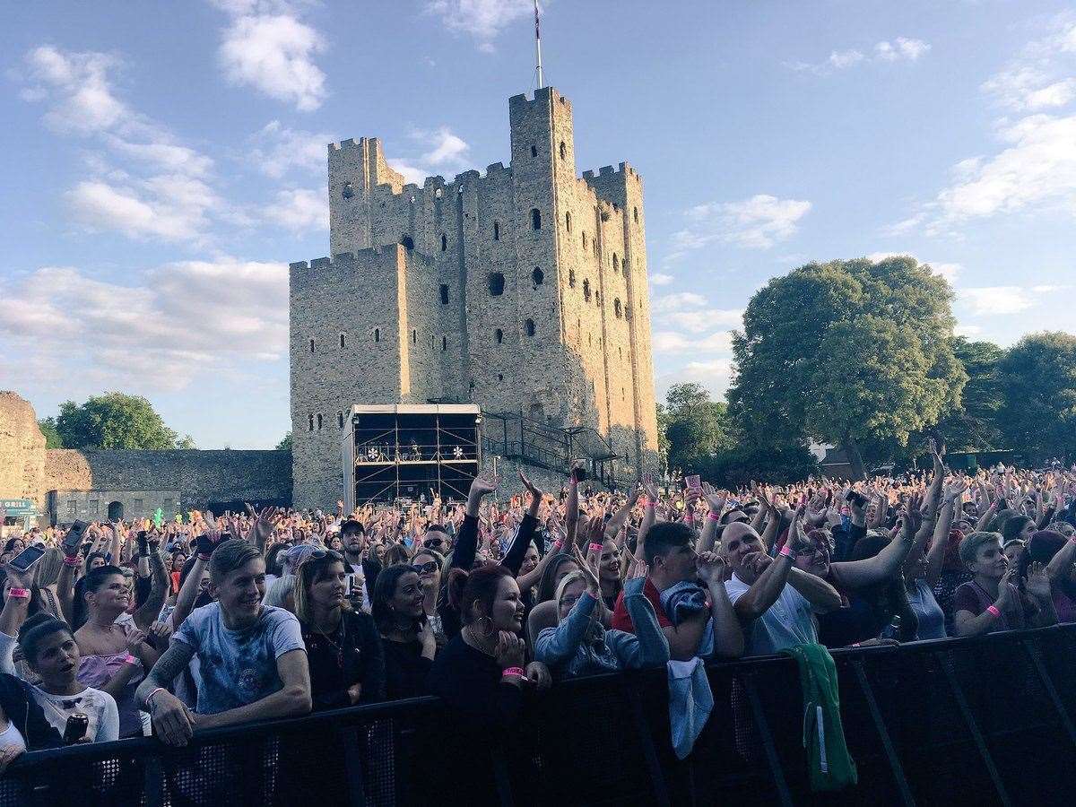 Medway Council reviewed the feasibility of the Castle Concerts after financial losses.