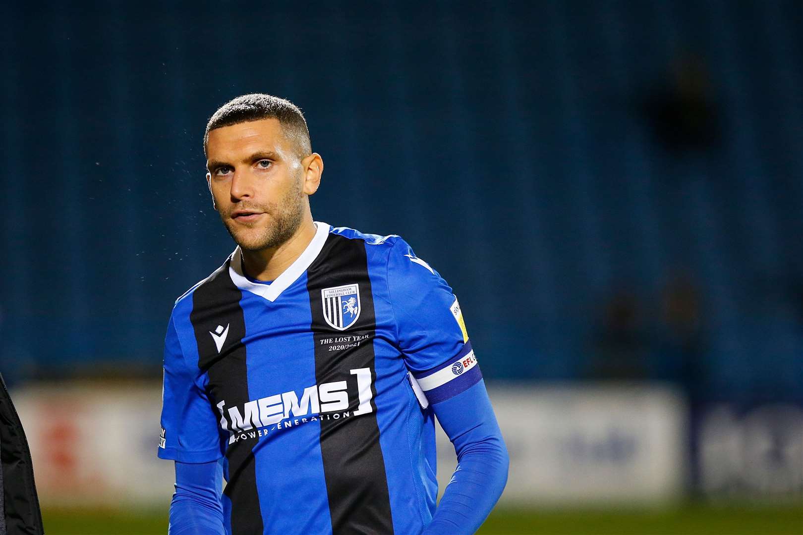 Stuart O'Keefe was credited with Gillingham's winning goal Picture: Andy Jones
