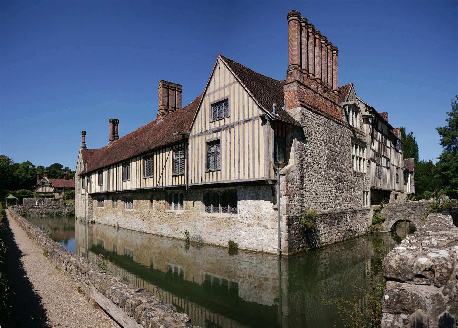 The wood is part of the Ightham Mote estate