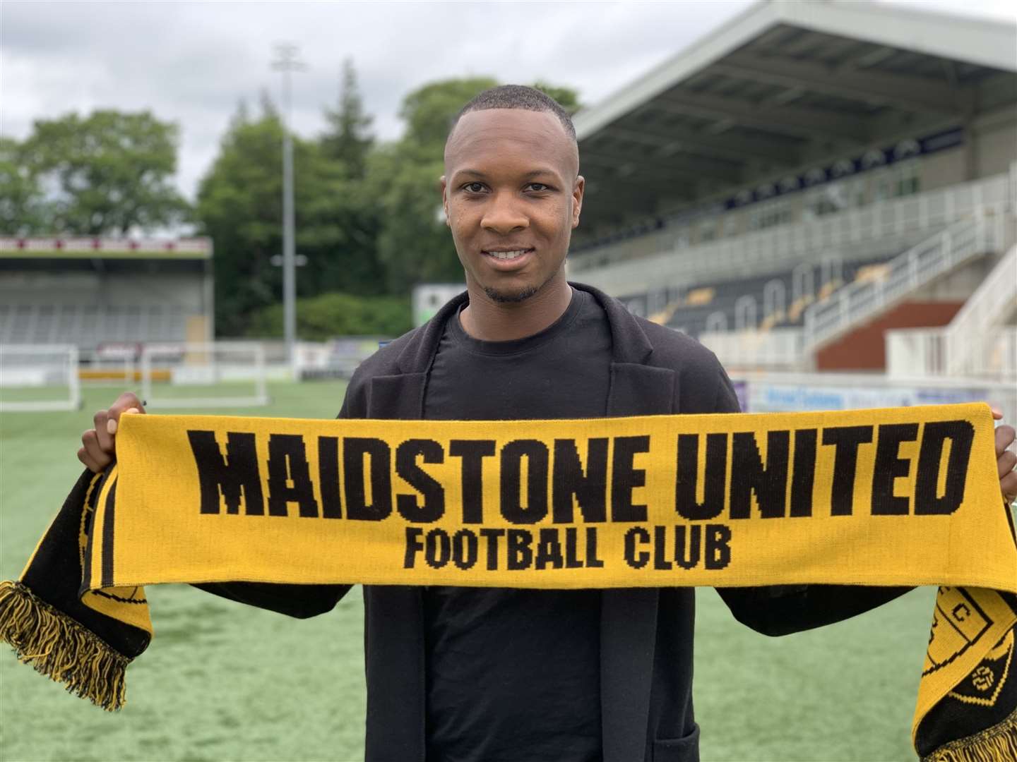 Gavin Hoyte is among the new faces at Maidstone