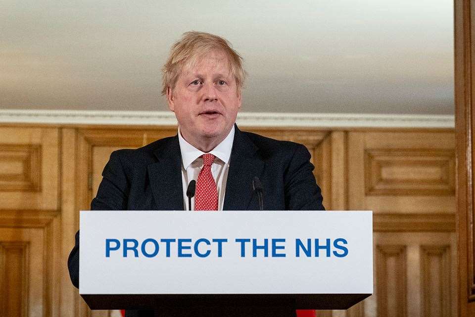 Boris Johnson said during today's Number 10 briefing the country had passed the peak of coronavirus. Stock image