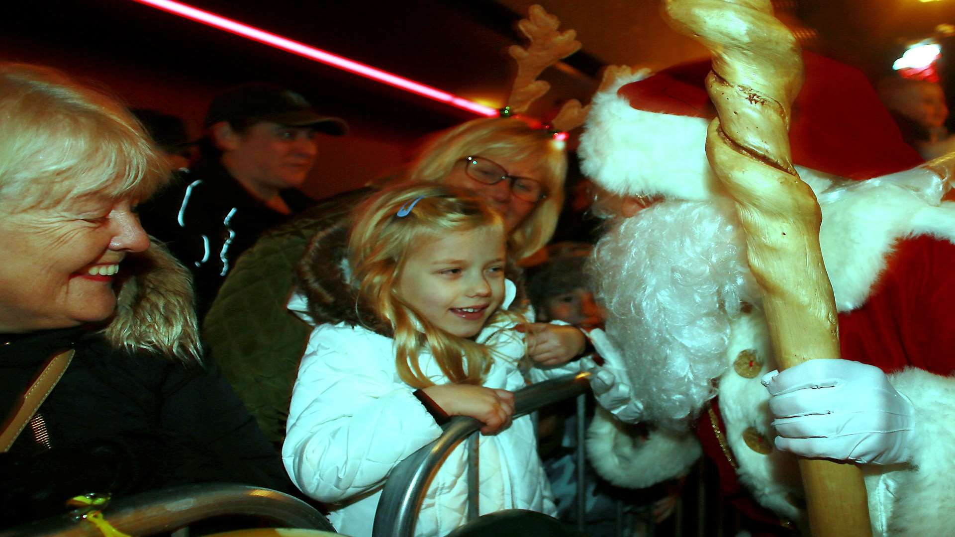 Last year's event featured Father Christmas