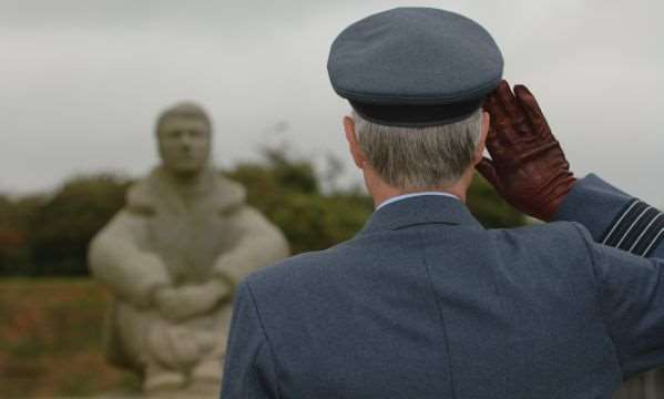 A salute to The Few at the Battle of Britain National Memorial in Capel-le-Ferne