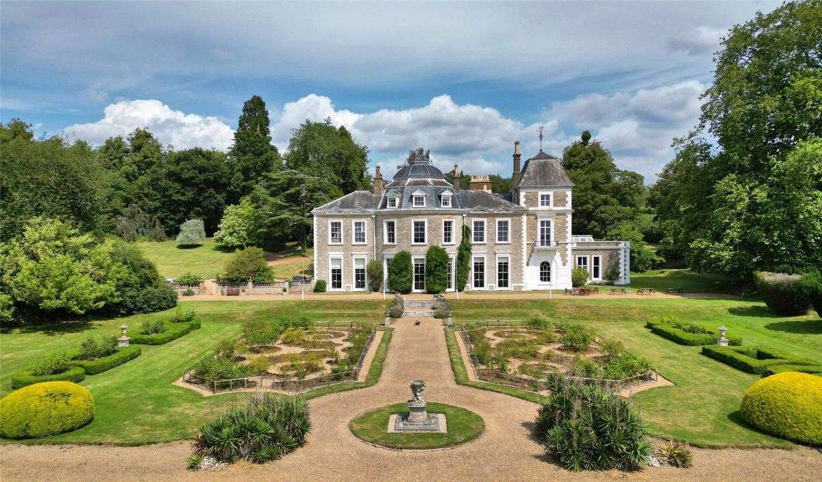 The imposing country estate has been privately owned and used for retreats and events for the past 24 years. Picture: Savills