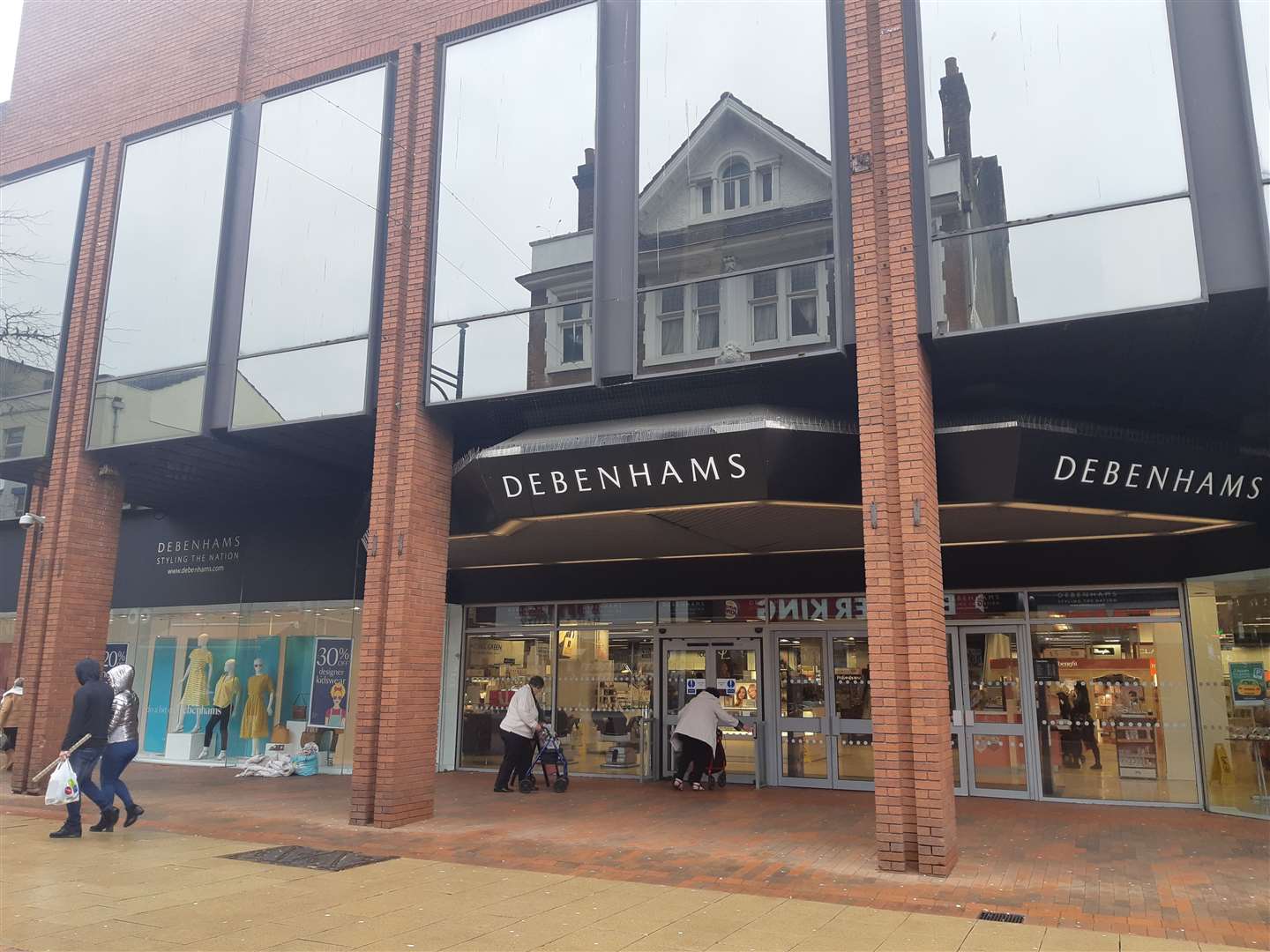 Debenhams in High Street, Chatham will close on January 15