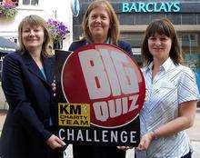Big Quiz photocall at Barclays Bank, Ashford