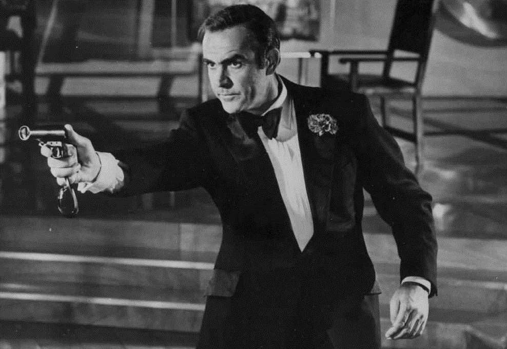 The late, great Sean Connery as James Bond in Diamonds are Forever