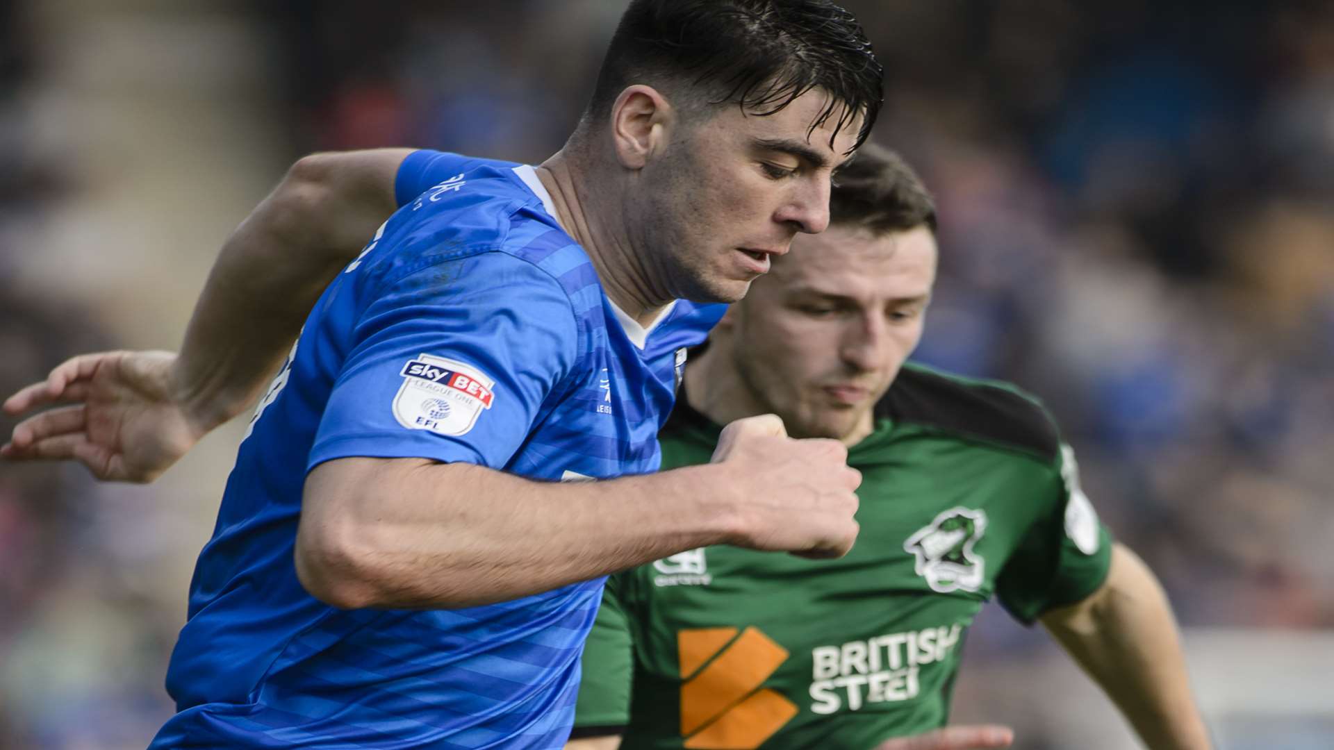 Joe Quigley has done enough at Gills to win a Republic of Ireland call-up Picture: Andy Payton