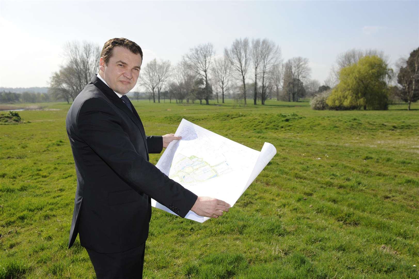 Mark Quinn is turning the former Herne Bay Golf Course into 570 new homes