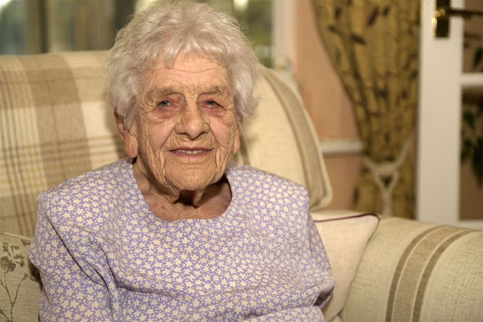 Julia Carr died the morning after her 106th birthday. Picture: Barry Goodwin
