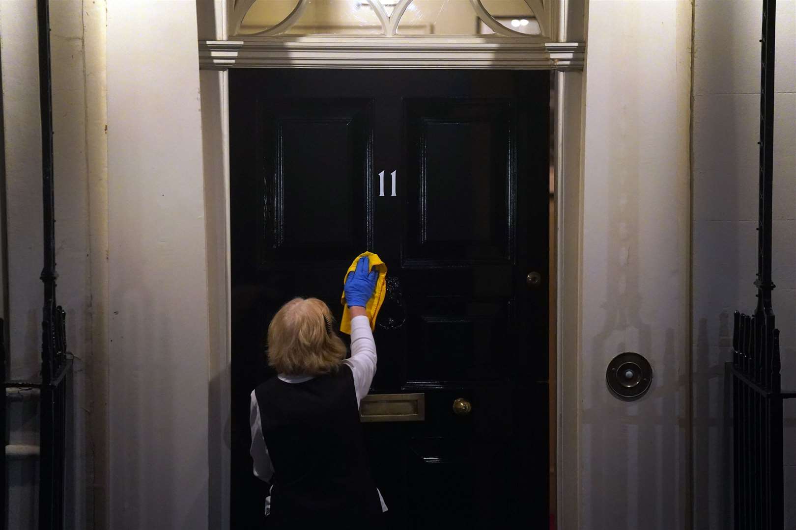 The refurbishment was carried out in the flat at Number 11 Downing Street where the PM lives (Victoria Jones/PA)