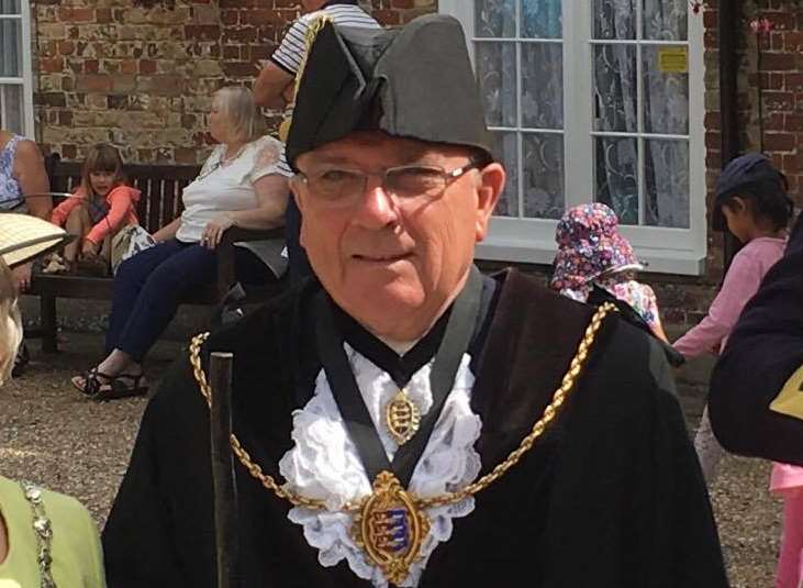 Mayor of Sandwich and speaker of the confederation of the Cinque Ports, Cllr Paul Graeme.