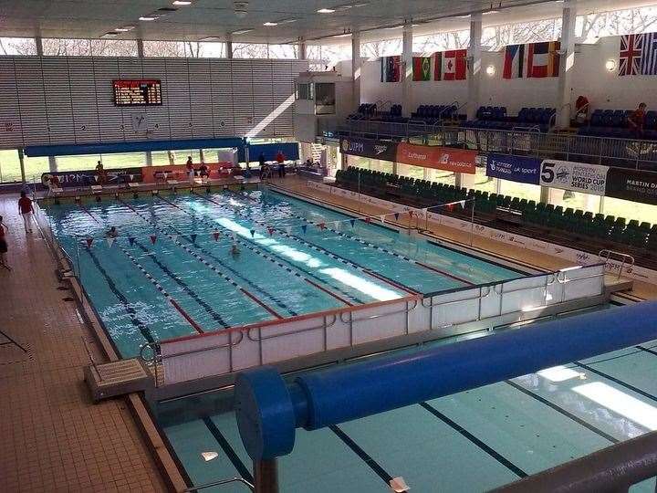 All pools will be closed to customers in the morning. Picture: Medway Sport Facebook