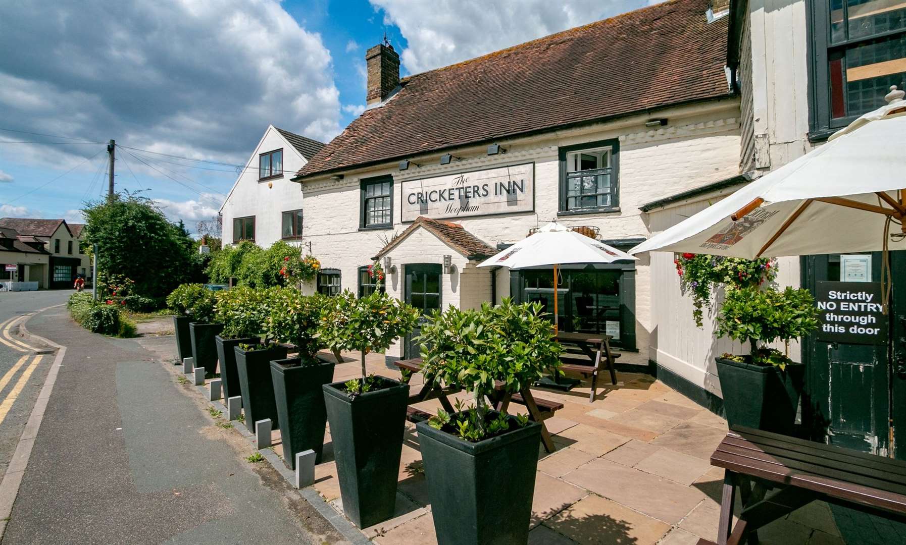 Take a seat across from the village green at The Cricketers in Meopham. Picture: iStock