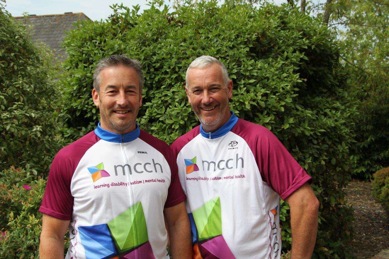 David Holt and his colleague, Stuart Hood. Picture: mcch (3059403)