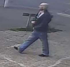CCTV image of a man police would like to speak to