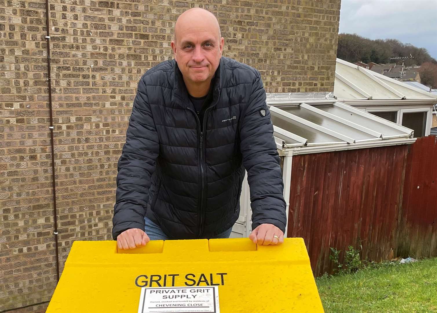 Matt Nolan has been campaigning for a salt bin in his road