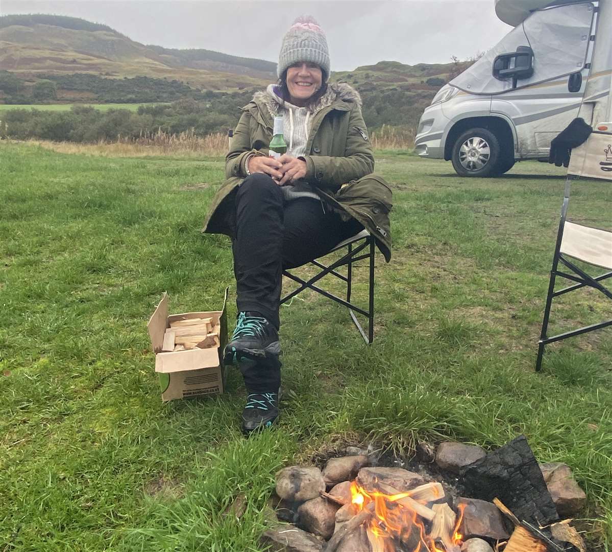 Siobhan in the Isle of Mull