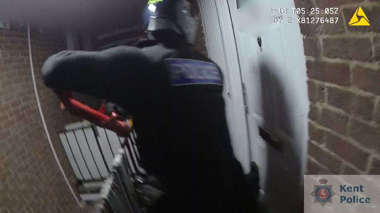 Police raided 21 properties across the Canterbury district