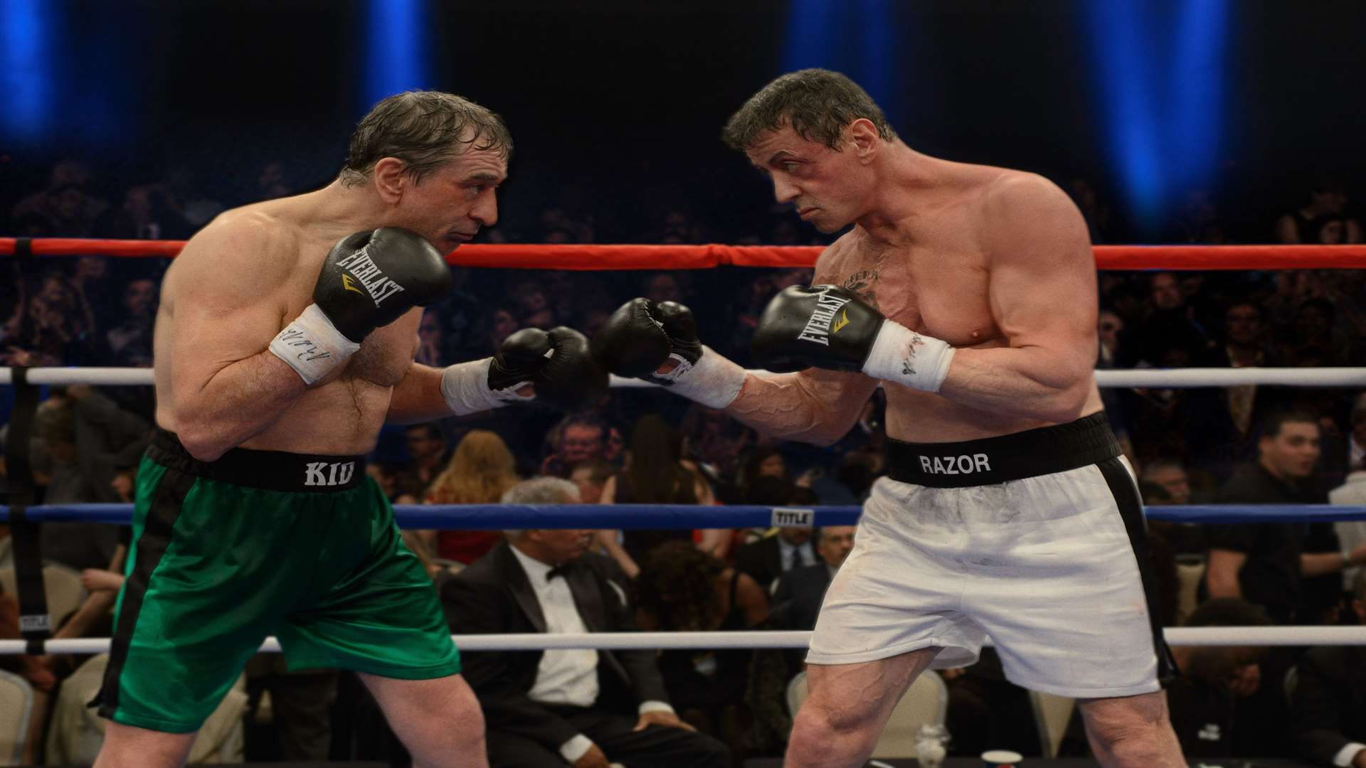 Grudge Match with Robert De Niro and Sylvestor Stallone. Picture: PA Photo/Warner Brothers