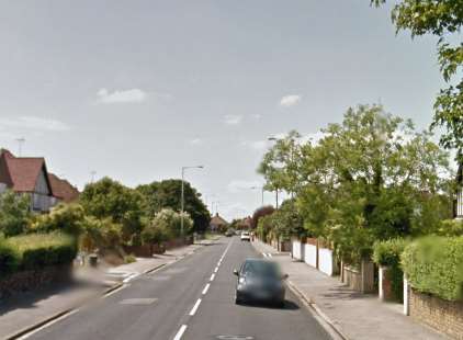The boy was targeted in Westbrook Avenue, Margate. Picture: Google