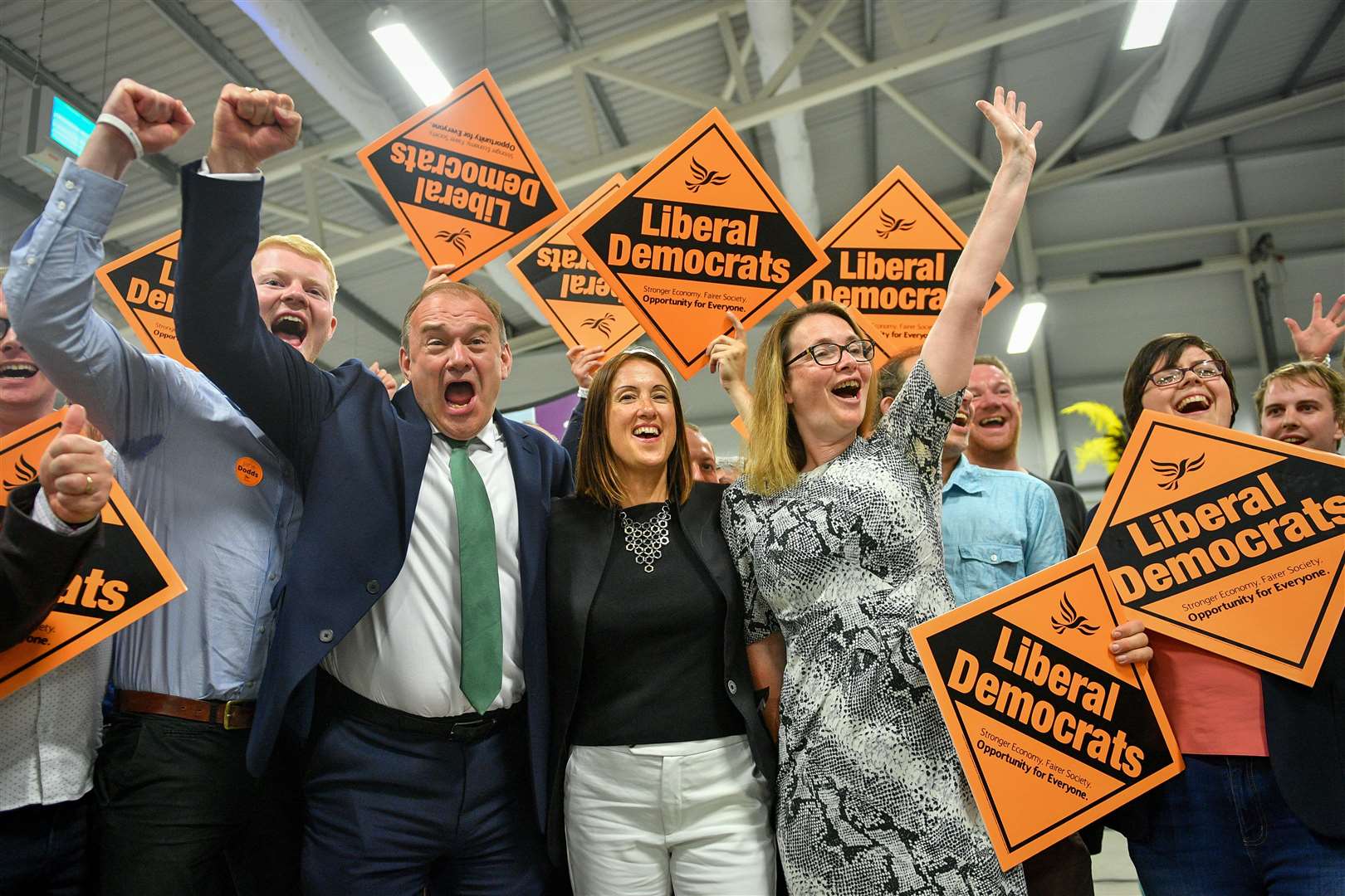 Lockdown phone bank efforts trumped Lib Dem records set during its Brecon and Radnorshire by-election win in 2019 (Ben Birchall/PA)