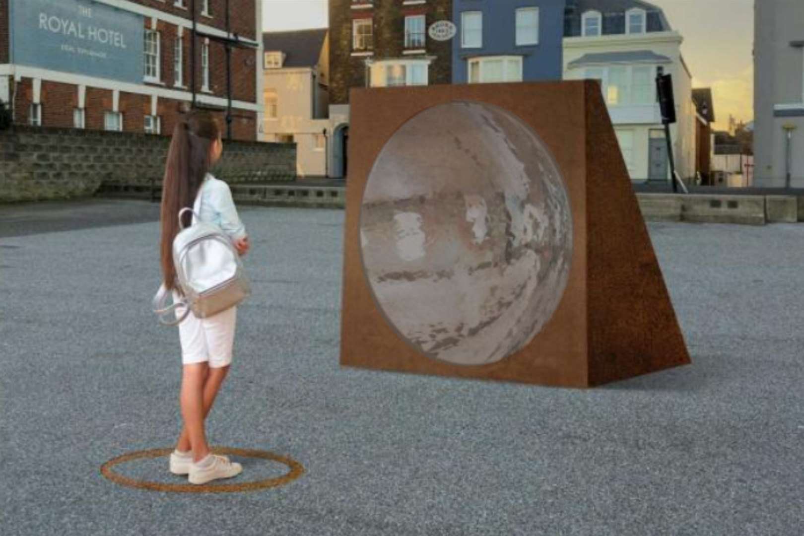 The sound mirror planned for Deal seafront