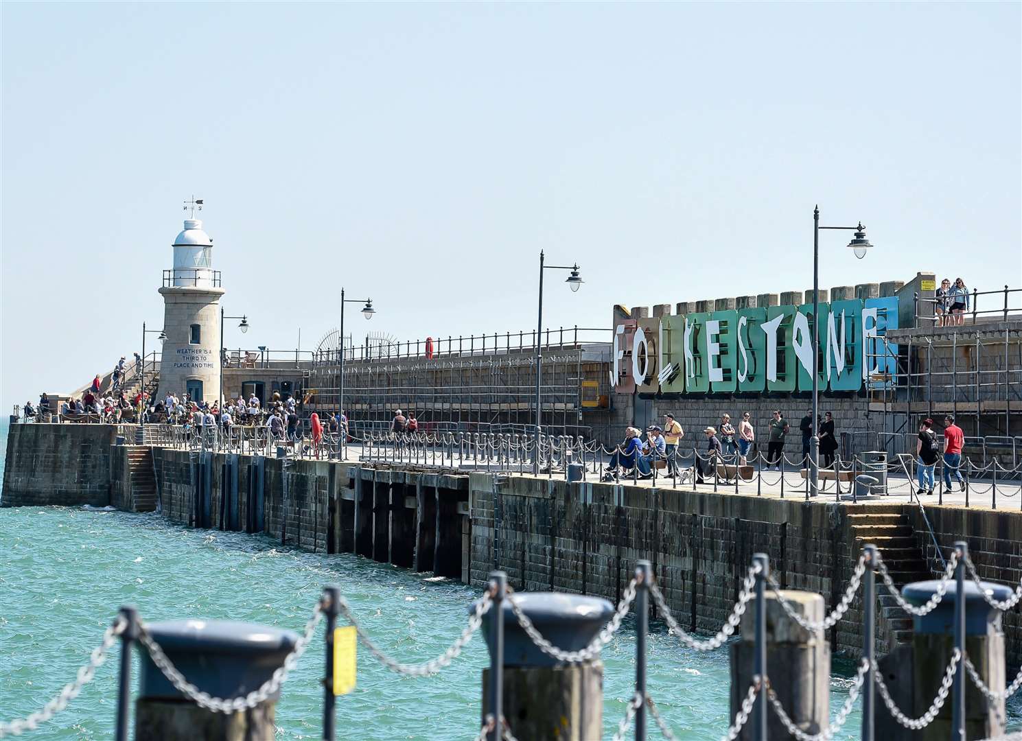 Folkestone Harbour Arm gets more than two million “visits” per year. Picture: Alan Langley