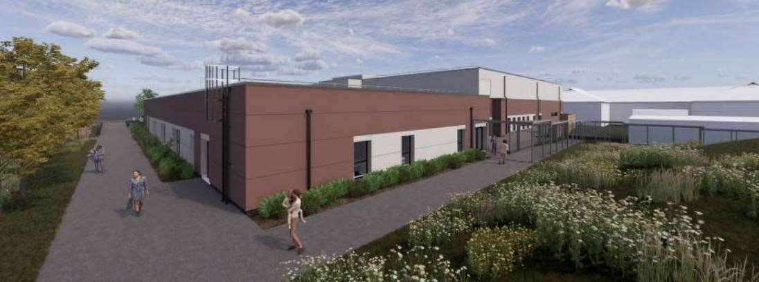 Plans for a new theatre at Maidstone Hospital have been submitted to the council. Picture: MBC