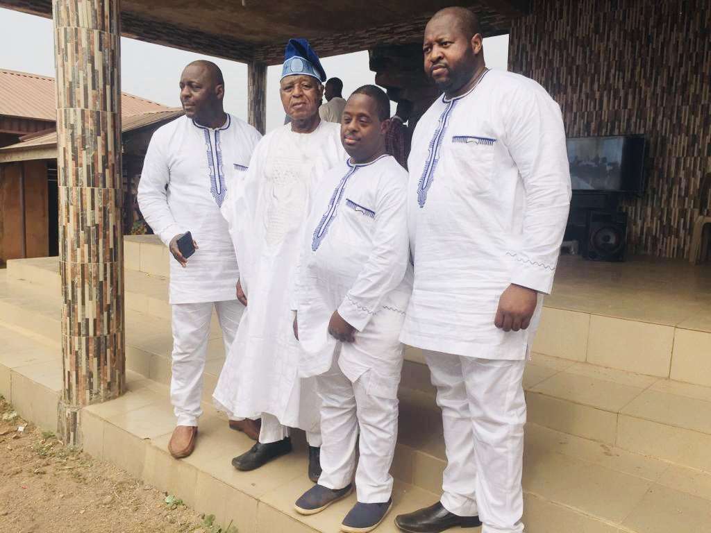 The Ivowi family have suffered significant loss during the pandemic. Pictured are (left to right) Osi Ivowi, Sir Ivowi, Isi Ivowi who died with Covid-19, and Olume Ivowi, a 46-year-old business analyst from Luton who also died with the virus (Ivowi Family/PA)