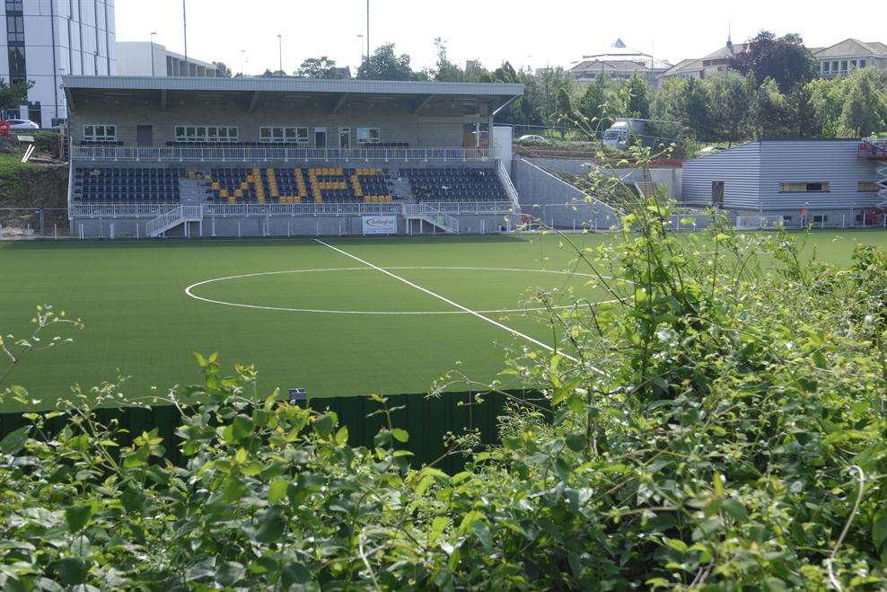 The Gallagher Stadium where two young female fans were subjected to verbal abuse